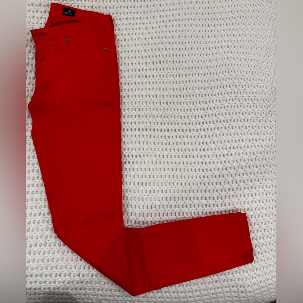 AG Adriano Goldschmied Fiery Red Jeans